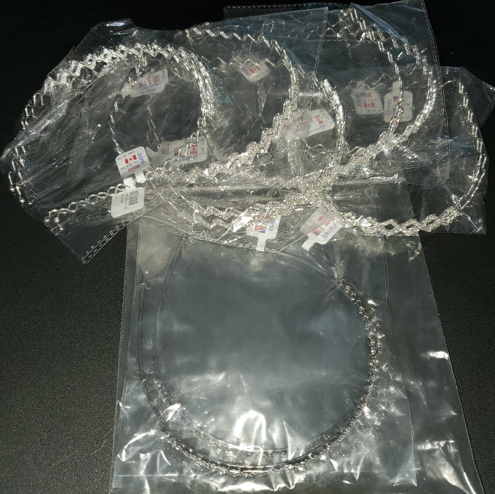 14 pc Lot Wholesale Rhinestone Bridal Prom Headban